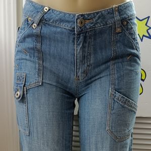 Willi Smith blue jean capris size 6